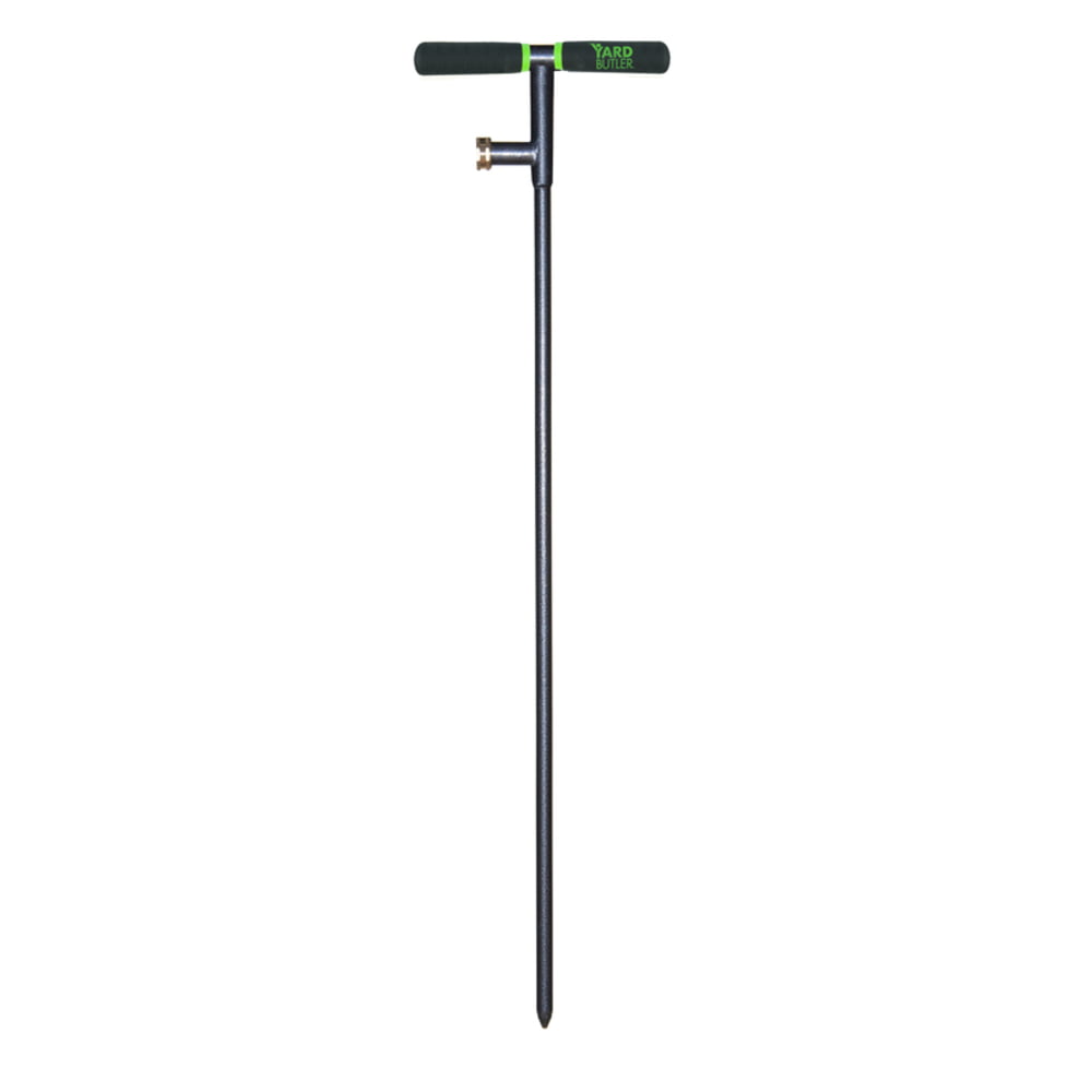 Yard Butler 36 Inch Deep Root Irrigator - Drip Watering Irrigator Tool - Soil and Root Penetration - Deep Plant and Tree Root Watering Feeder Tool Irrigation System Wand T-handle