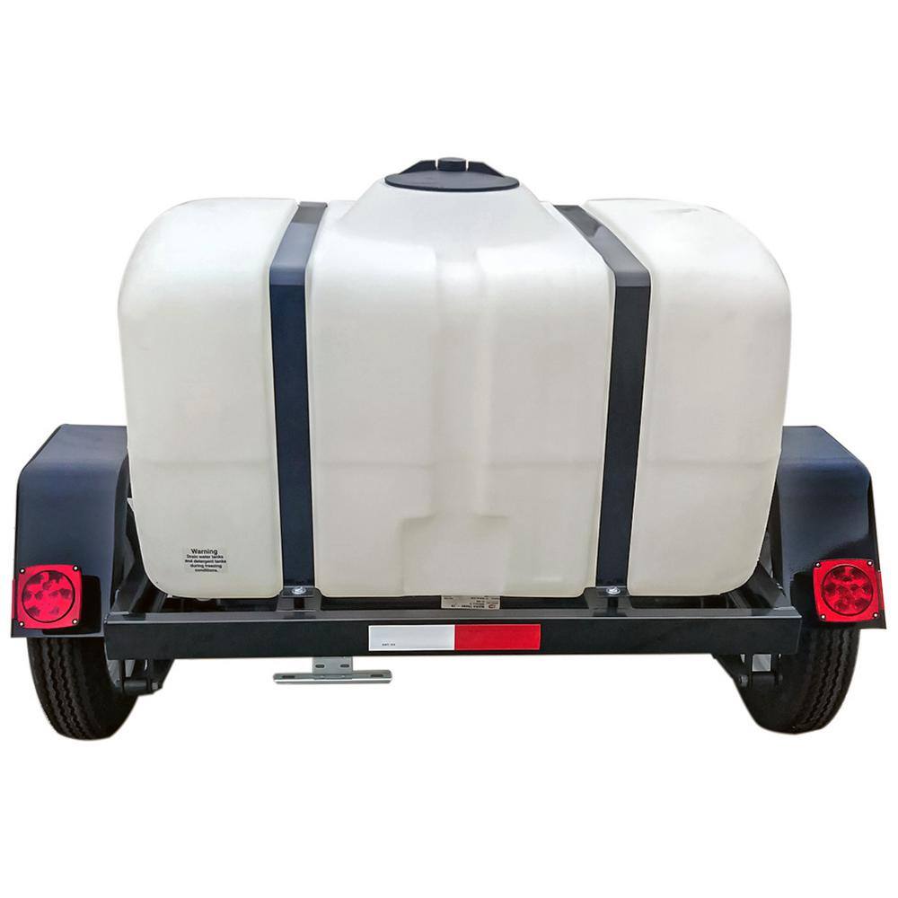 SIMPSON Mobile Trailer 4200 PSI 4.0 GPM Cold Water Gas Pressure Washer with HONDA GX390 Engine (49-State) 95002