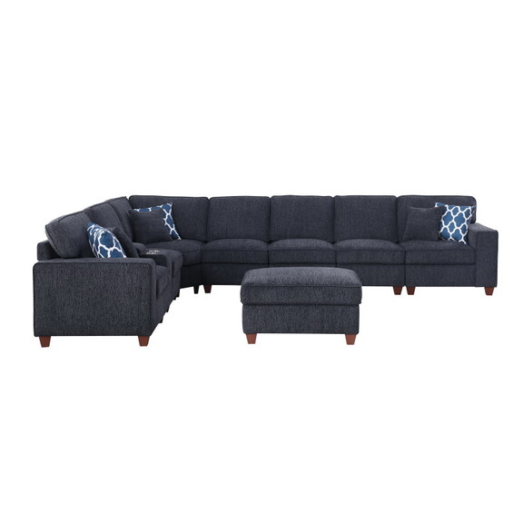 Lily Sectional Sofa with Ottoman B102S00033