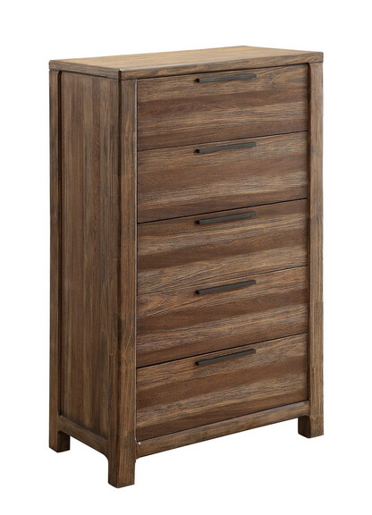 Furniture of America IDF 7576C Morris Rustic 5 Dra...