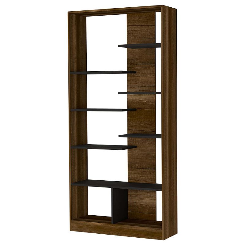 Contemporary Bookcase， Multiple Shelves