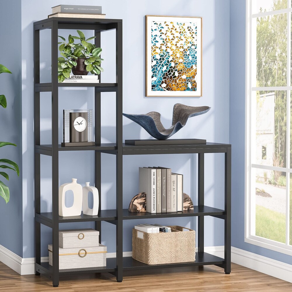 5 Tier Bookshelf  Ladder Conner Bookshelves Etagere Bookcase