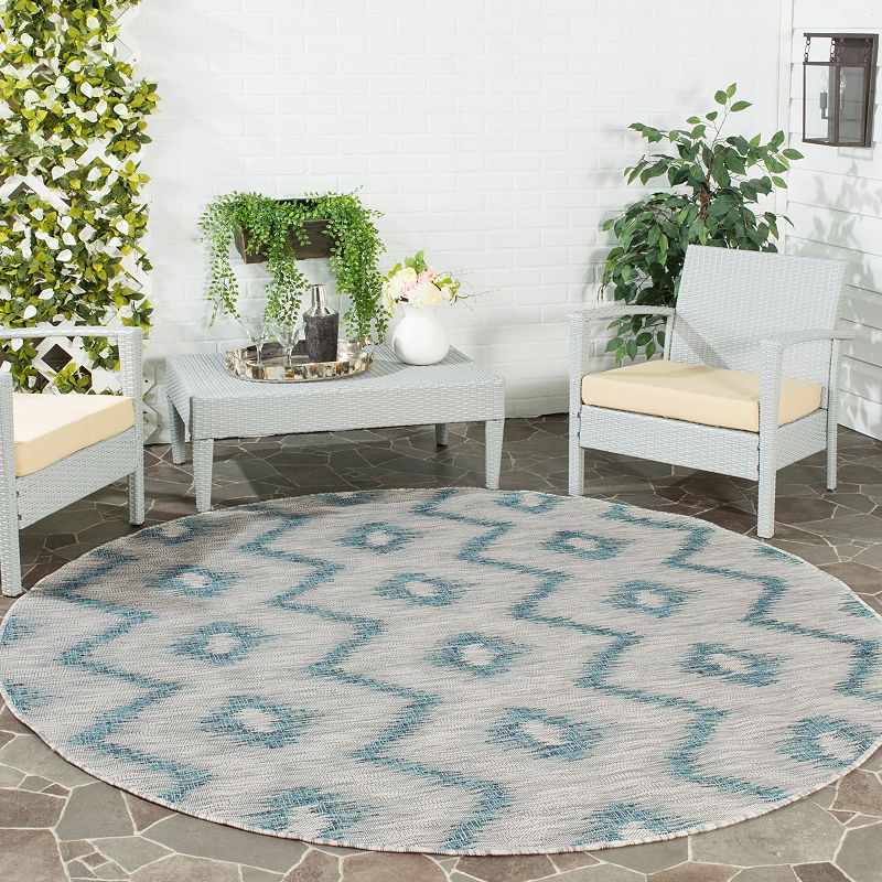 Safavieh Courtyard Marrakesh Geometric Indoor Outdoor Rug