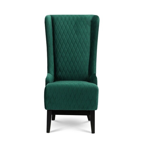 Modern Wide Wing Back Chair ，Side Chair for Living Room