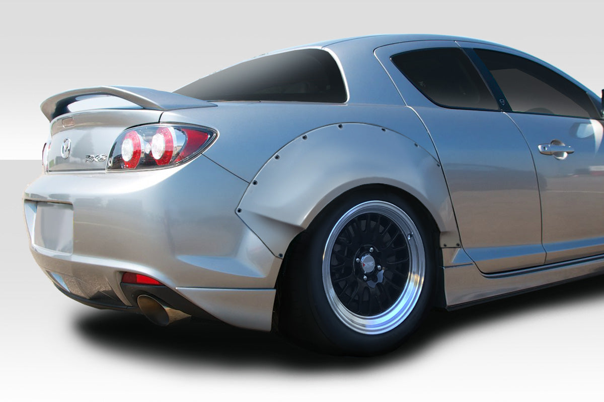 2004-2011 Mazda RX-8 Duraflex RBS 50mm Rear Fender Flares - 2 Piece