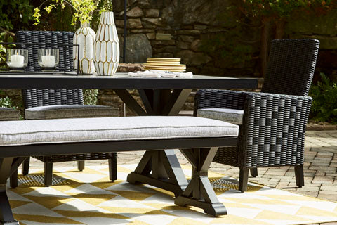 Fire Island Black Outdoor Dining Sets