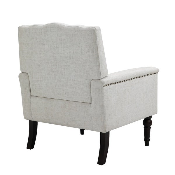 2 PACK Contemporary Accent Armchair with Nailheads Living Room Furniture