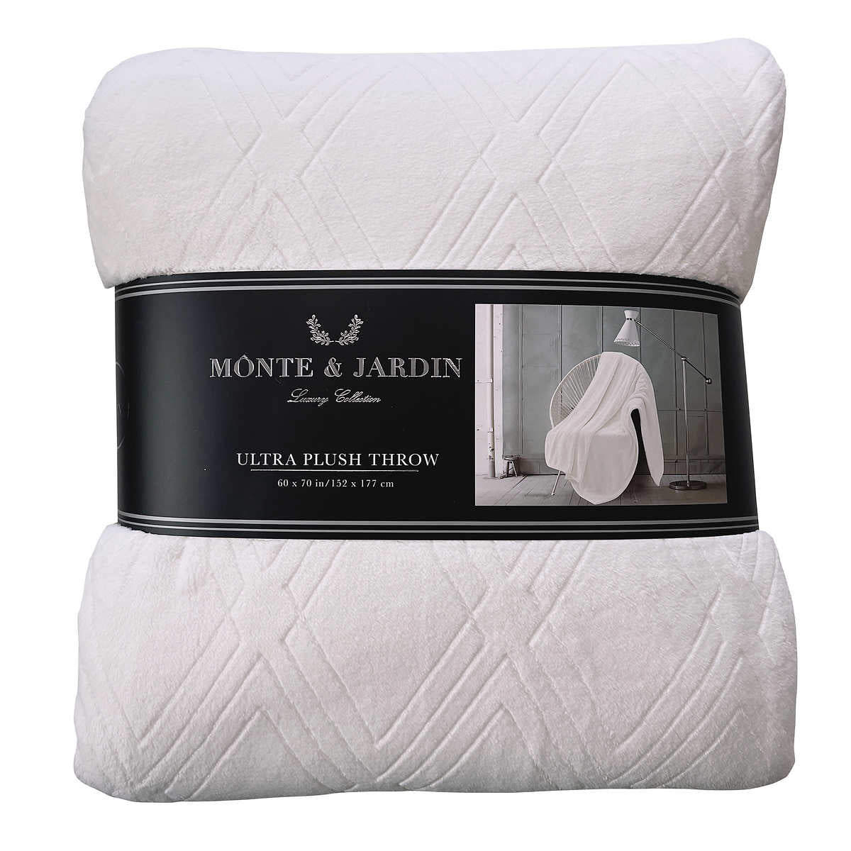 Monte and Jardin Ultra Plush Throw