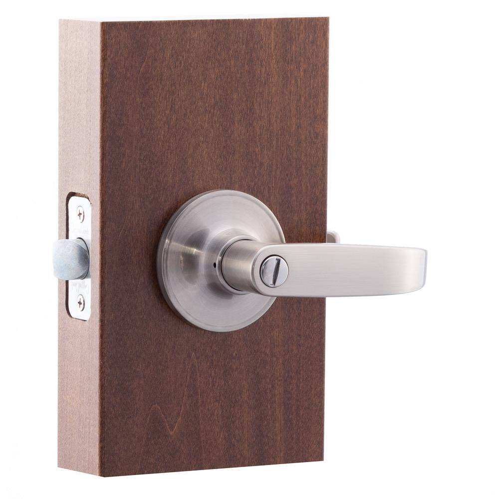 Copper Creek Erin Satin Stainless Privacy BedBath Door Handle EL1230SS