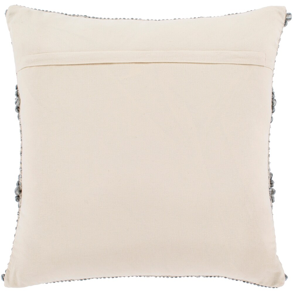 Naheed Bohemian Textured Geometric Pillow