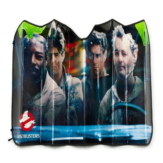 Just Funky Ghostbusters Original Cast Windshield Sunshade Car Shade Panel