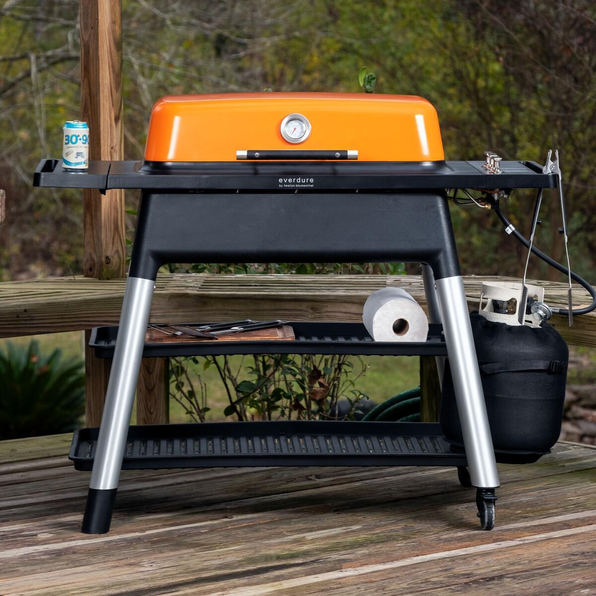 Everdure FURNACE 52-Inch 3-Burner Propane Gas Grill With Stand