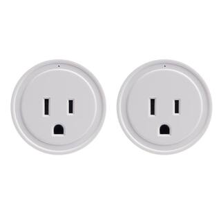 Energizer Wi-Fi Powered Smart Plug Compatible with Alexa and Google Assistant Voice Control Remote Mobile Access (2-Pack) EIX3-1003-PP2