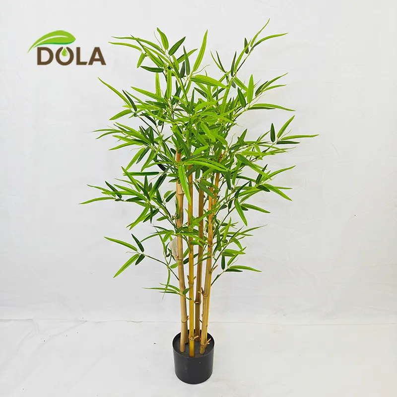 DOLA Planta Artificial Decor Plants Garden Supplies Artificial Bamboo Tree