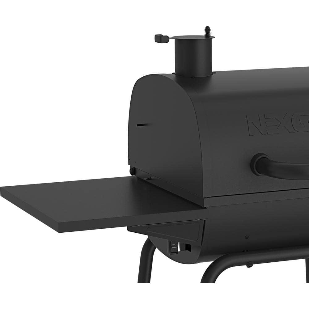 Nexgrill 175 in Barrel Charcoal Grill in Black