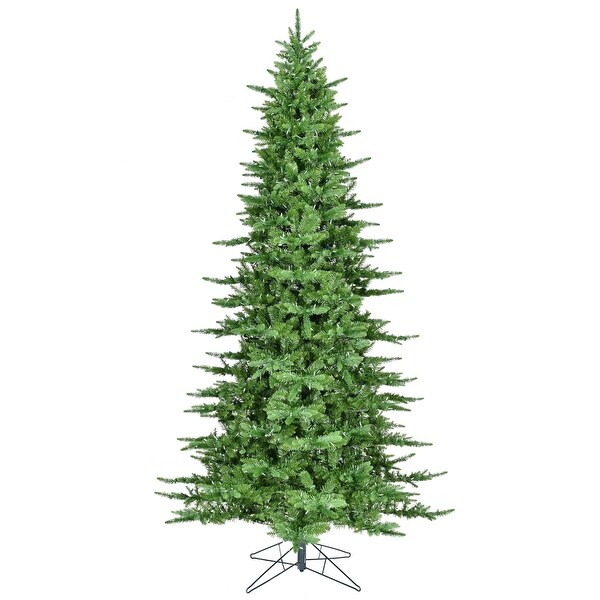 Overton PreLit Artificial Pine Christmas Tree with Clear Lights