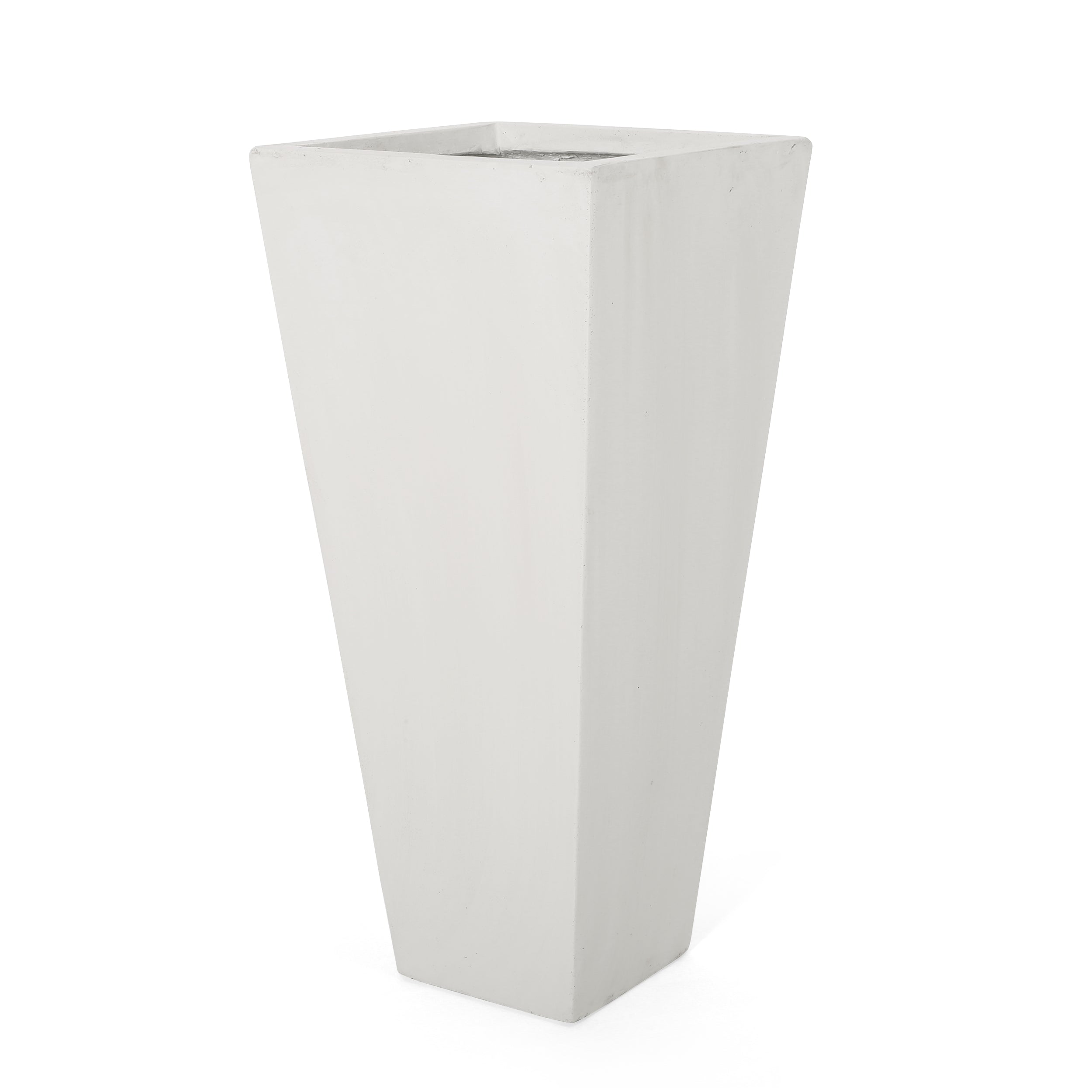 Fardeen Outdoor Modern Cast Stone Planter