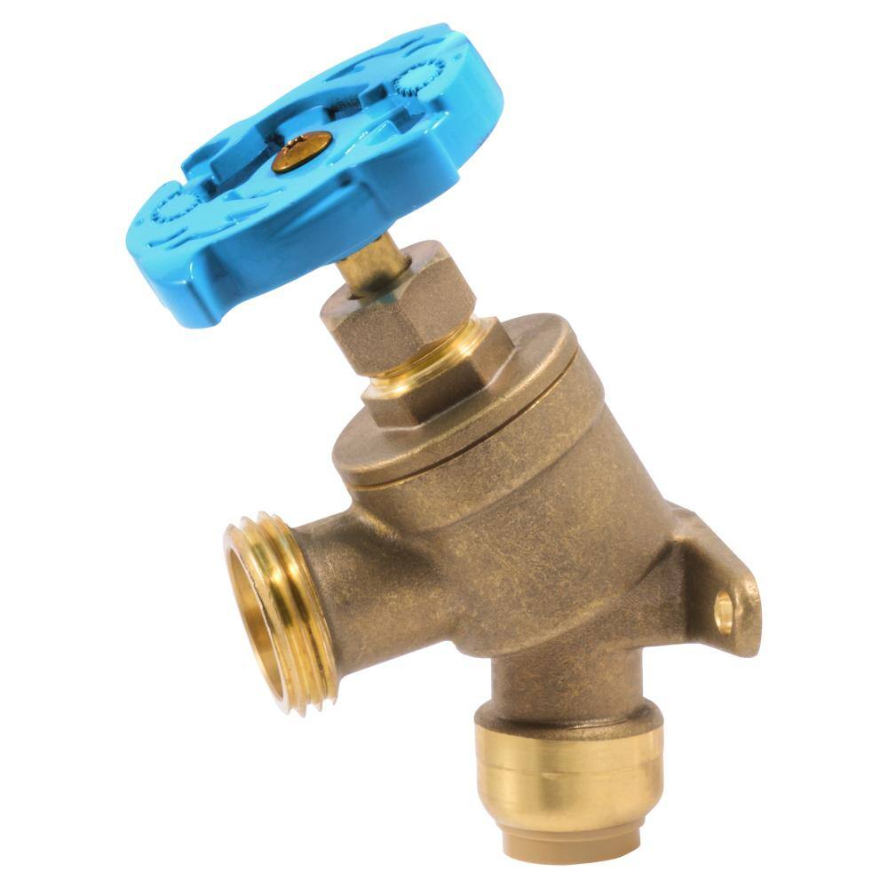 SharkBite 12 in. Push-to-Connect x 34 in. MHT Brass Garden Valve with Drop Ear 24622LF