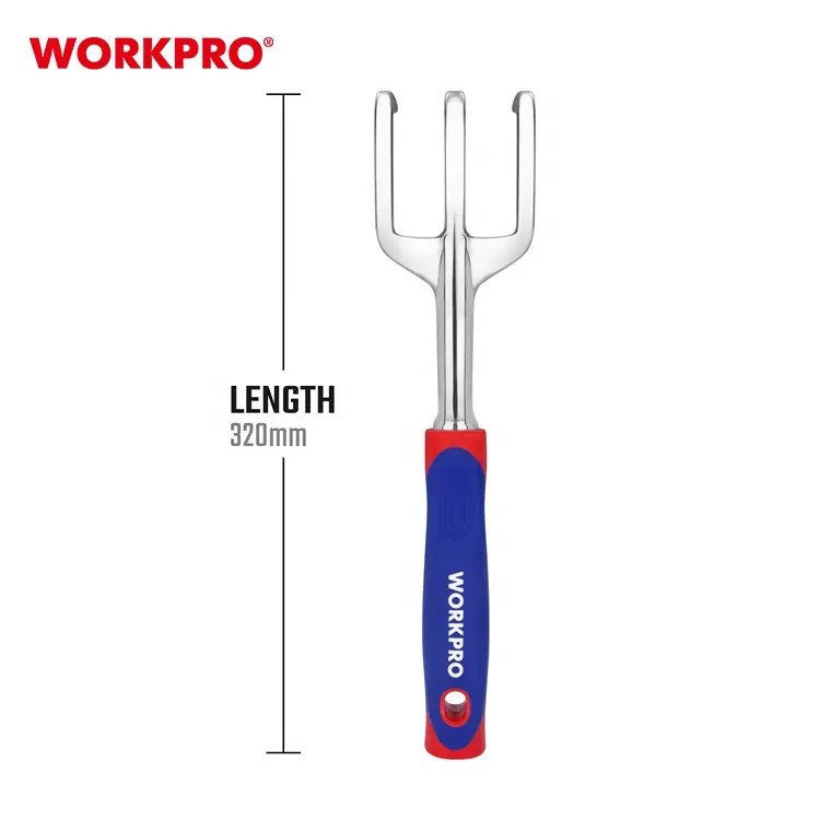 WORKPRO Garden Hand Tools Aluminum Hand Cultivator