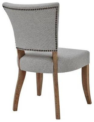 Austin Fabric Dining Chair  (Set of 2)   Transitional   Dining Chairs   by VirVentures  Houzz