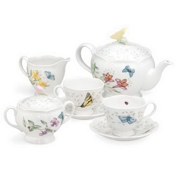 Lenox 6386635 Butterfly Meadow  1747 piece Tea S...