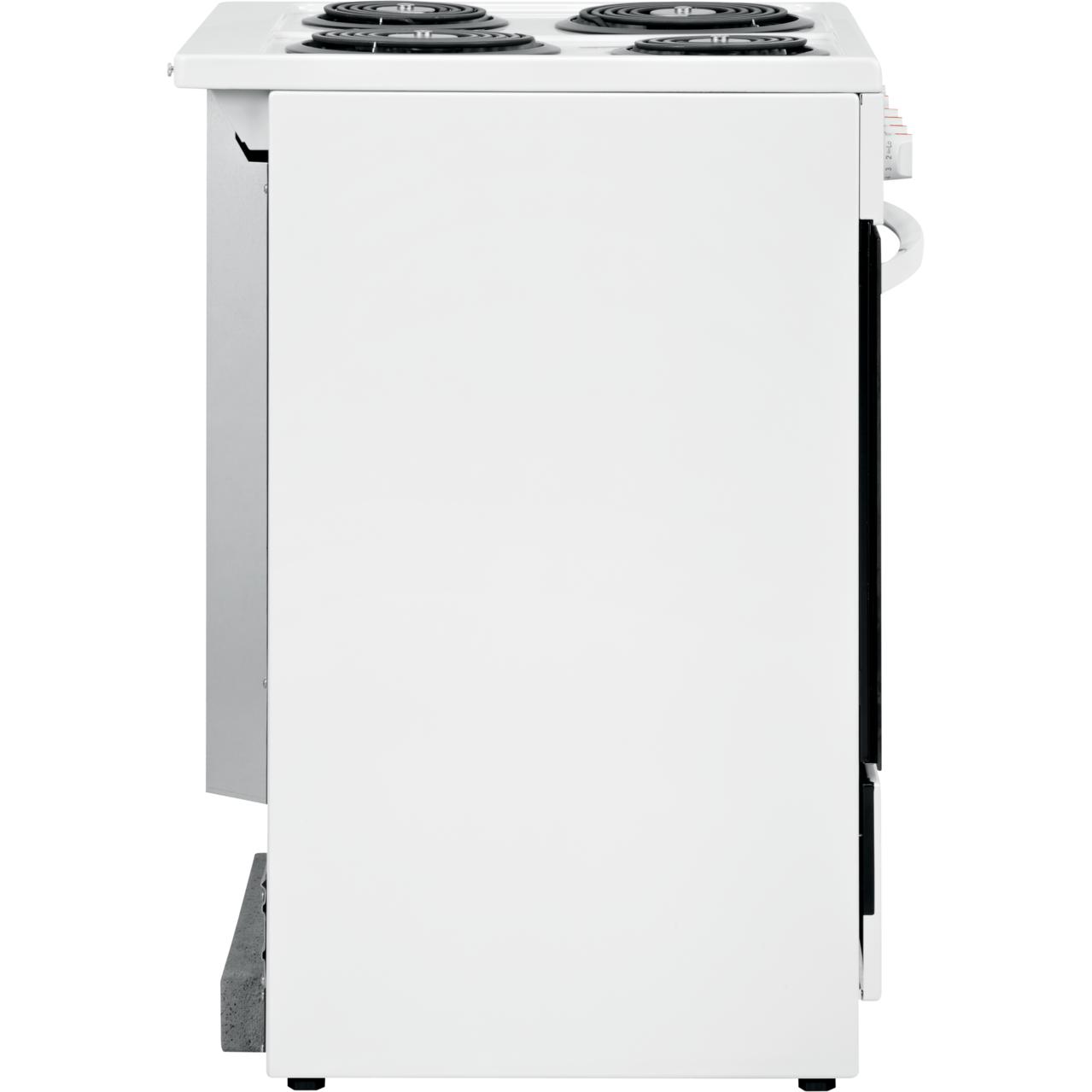 Frigidaire 24-inch Freestanding Electric Range with Convection Technology FCFC241CAW