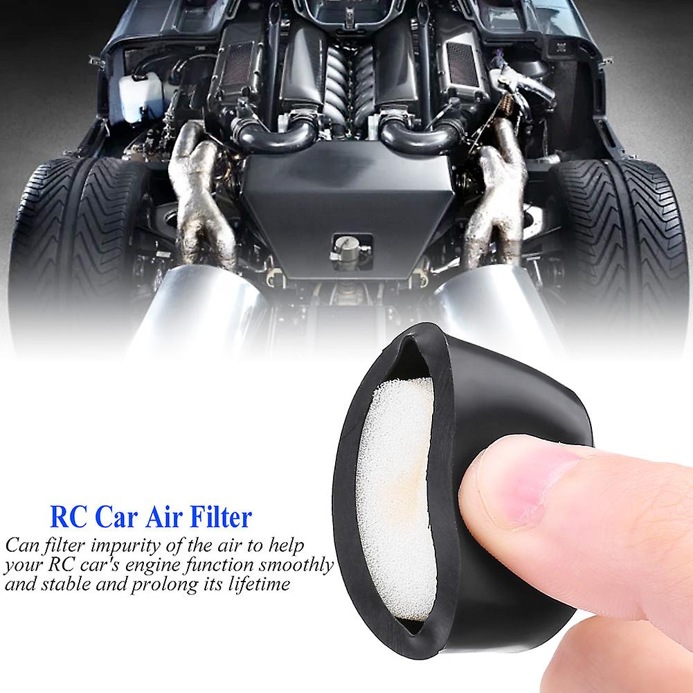 Rc Car Air Filter For Hsp 02028 1/10 Remote Control Model Vehicle Accessory