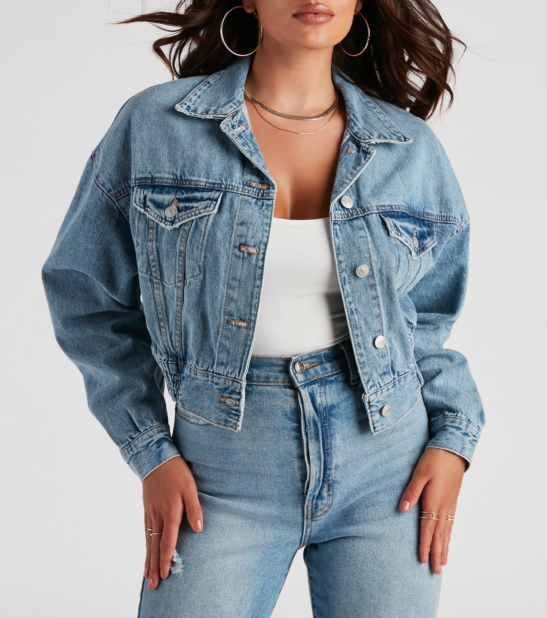 90s Chick Boyfriend Denim Jacket