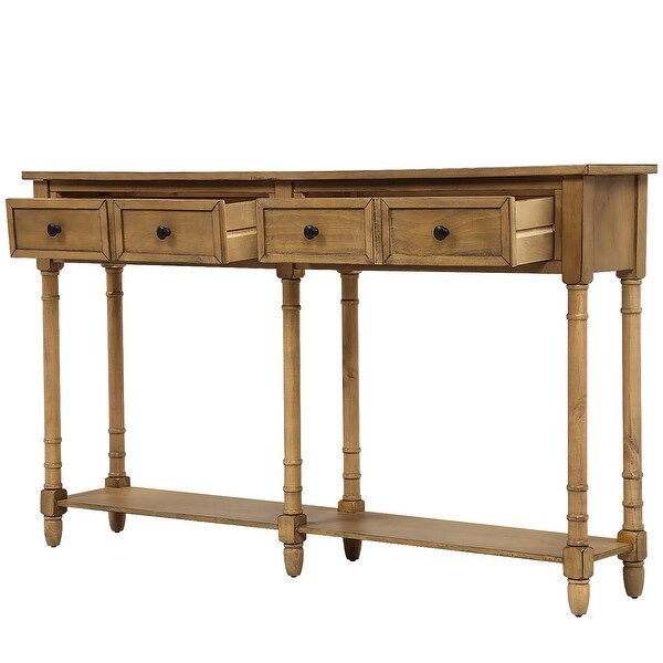 Copper Grove Barregarrow 2-drawer Console Table and Bottom Shelf