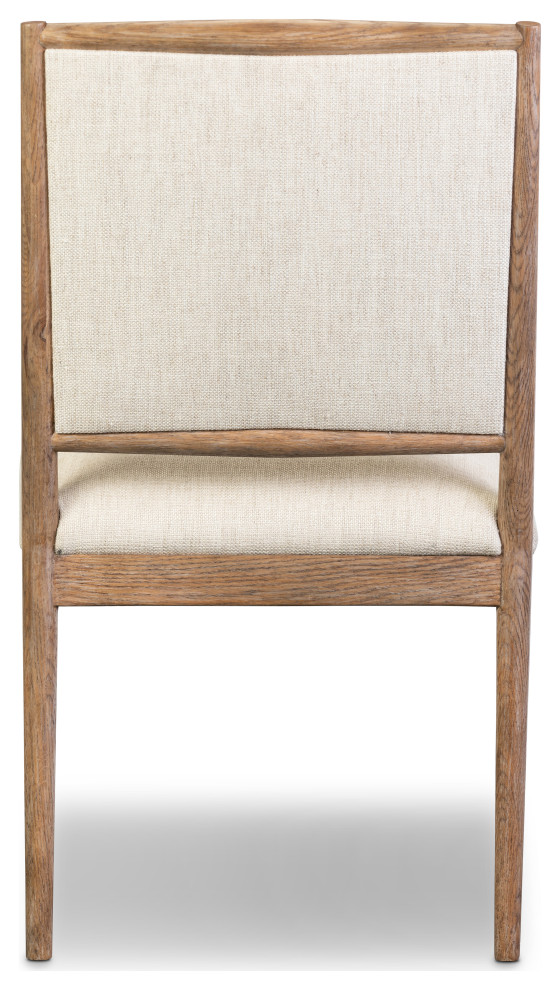 Glenview Dining Armchair Essence Natural   Midcentury   Dining Chairs   by Zin Home  Houzz