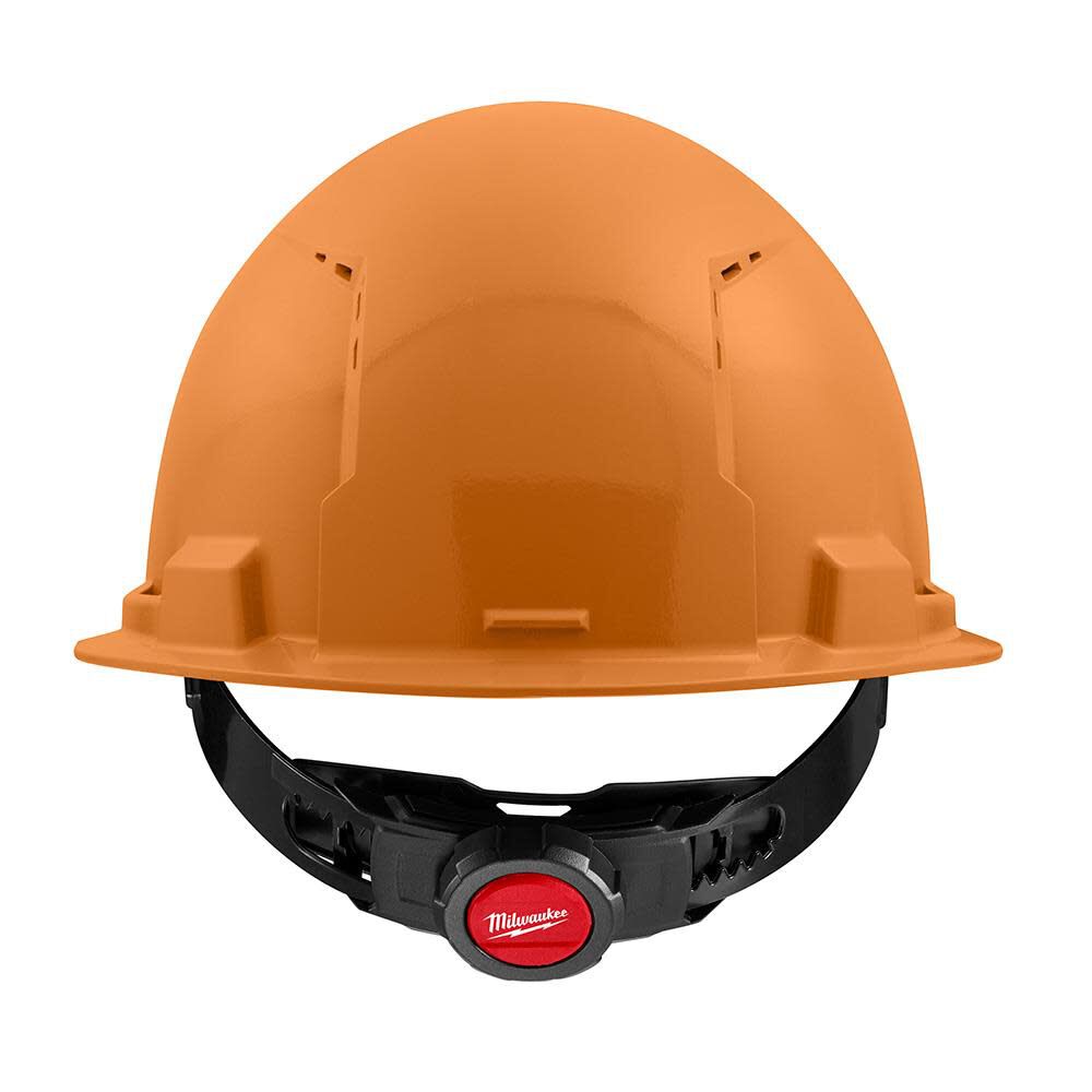 MW Orange Front Brim Vented Hard Hat with 4pt Ratcheting Suspension Type 1 Class C 48-73-1212 from MW