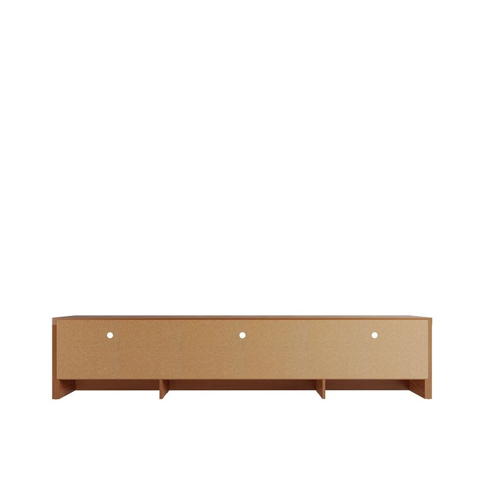 Manhattan Comfort Sylvan 85.43 In. Storage Media Cabinet Console