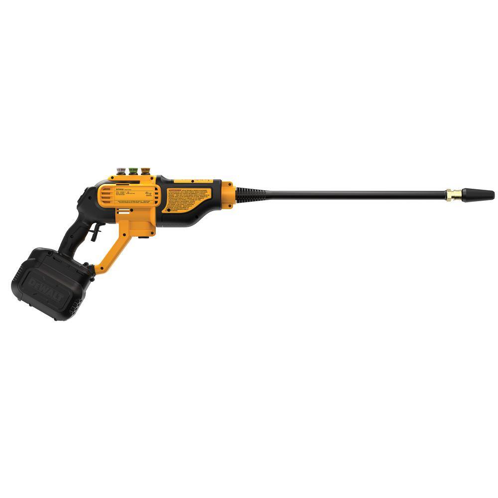 DEWALT DCPW550B 20V MAX 550 PSI 1.0 GPM Cold Water Cordless Electric Power Cleaner with 4 Nozzles (Tool Only)