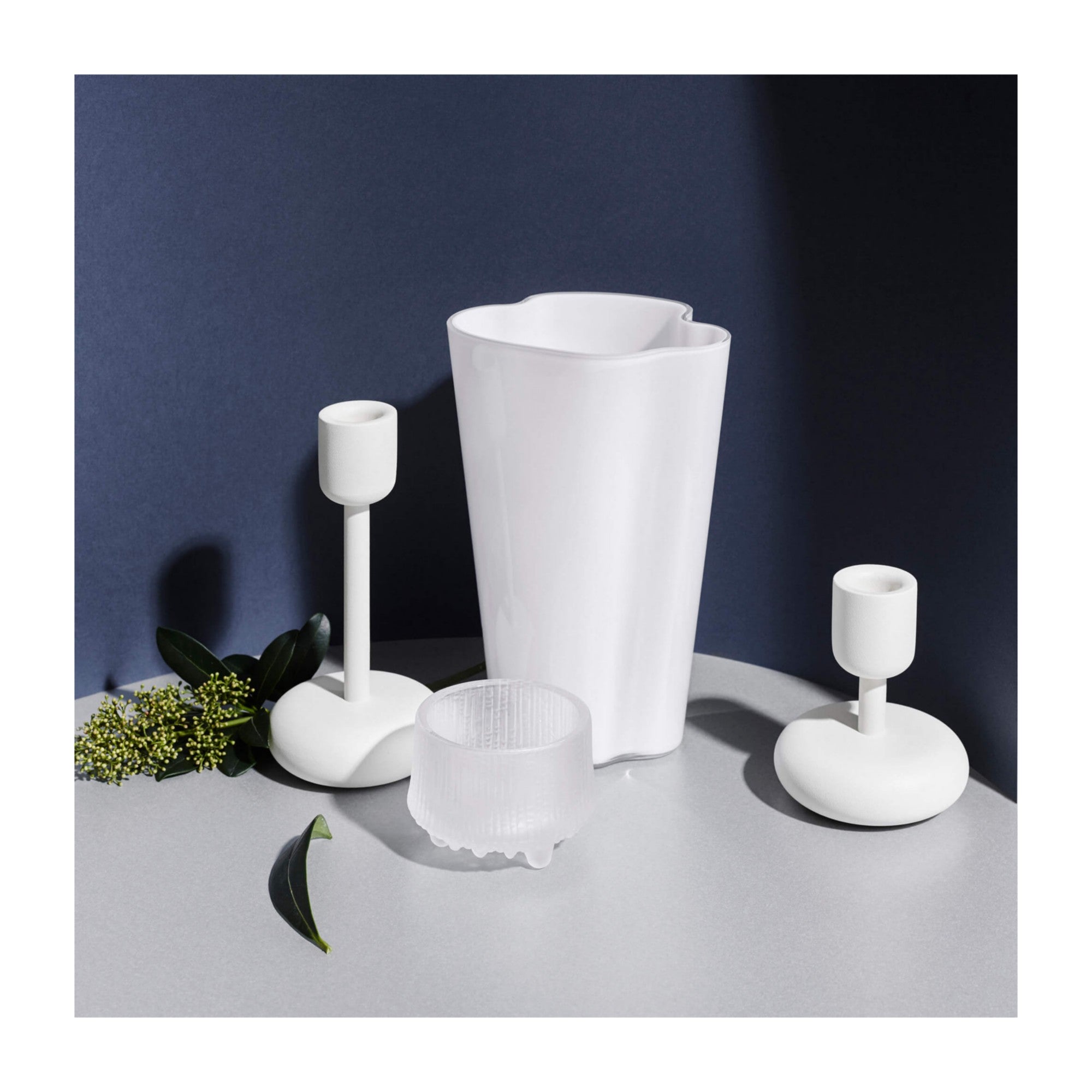 Ultima Thule Tealight Candleholder in Various Colors design by Tapio Wirkkala for Iittala