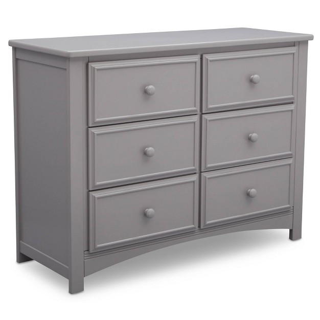 Delta Children 6 Drawer Dresser With Interlocking Drawers