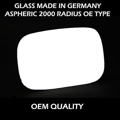 For rover - 100 series 1994 to 1998 wing mirror glass right hand uk driver side 562 door