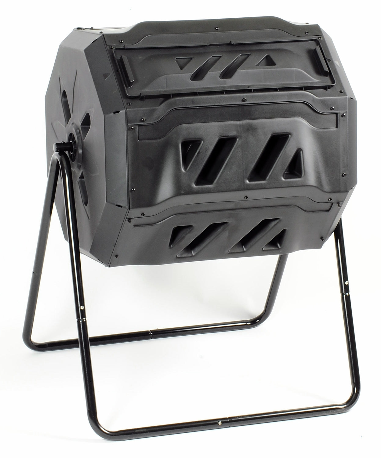 KoolScapes 42 Gallon Rotary 2-Chamber Tumbling Composter