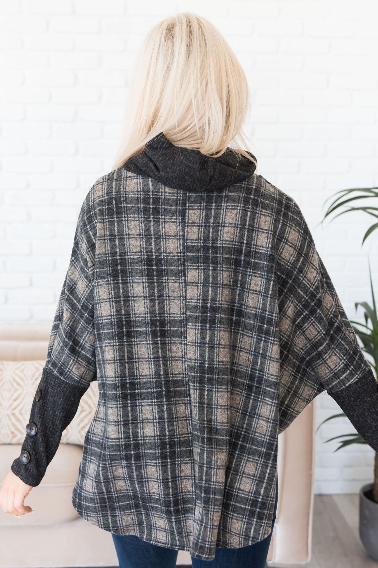 Simple is Beautiful Modest Poncho Sweater