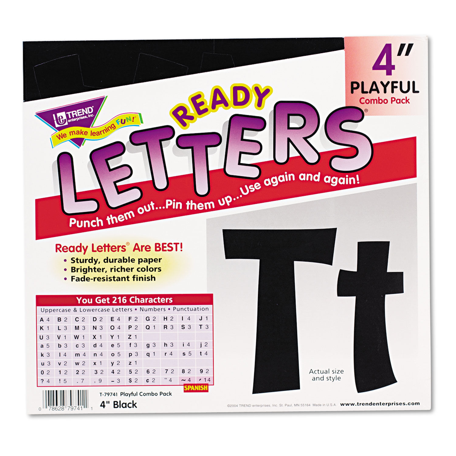 Ready Letters Playful Combo Set by TRENDandreg; TEPT79741