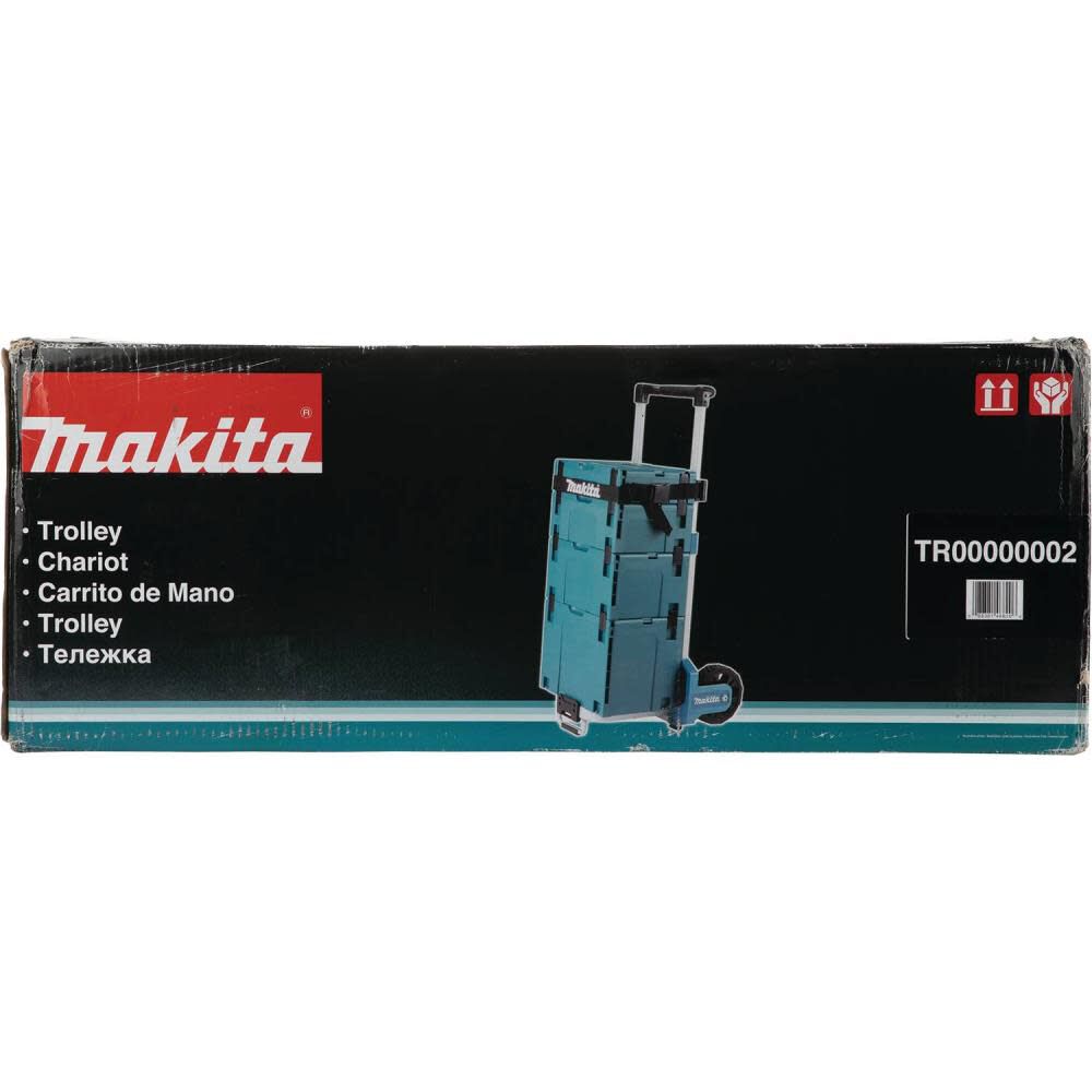 Makita MAKPAC Interlocking Case Hand Truck TR00000002 from Makita