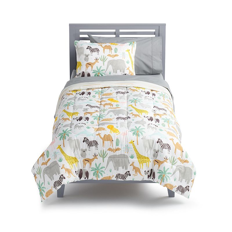 The Big One? Aaron Animal Reversible Comforter Set with Shams