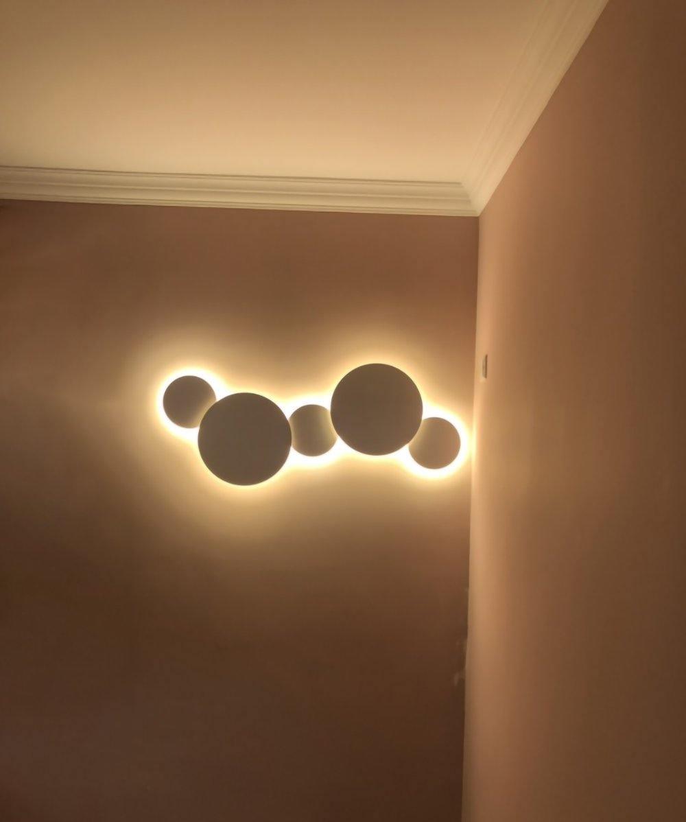 Geometric Disc Wall Lamp