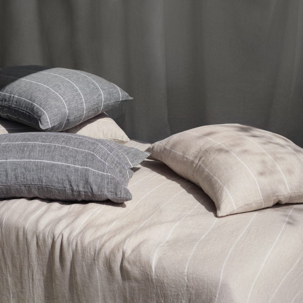 Stonewashed Linen Pillowcases