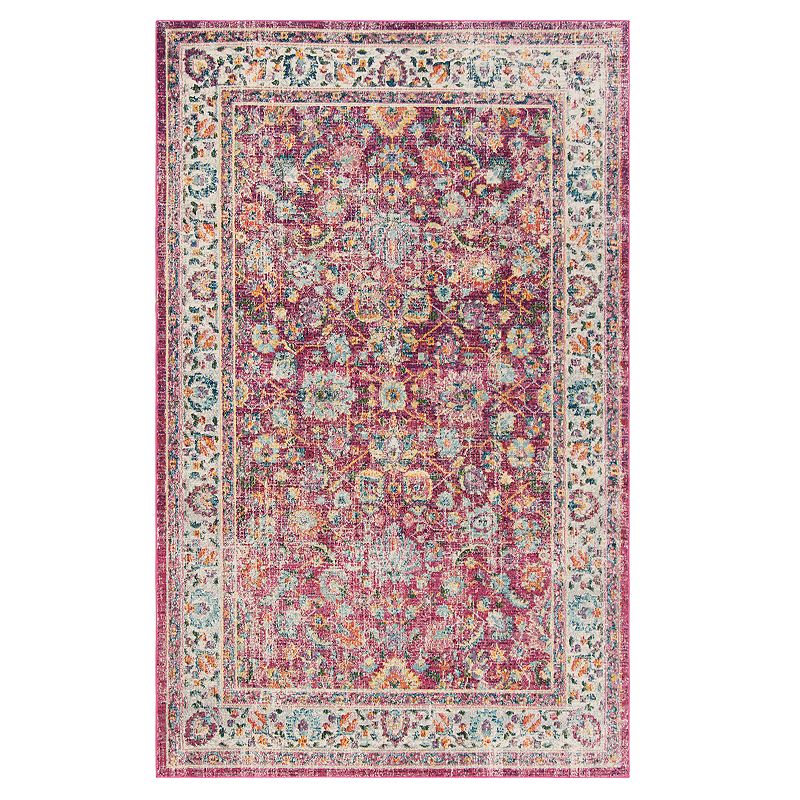 Safavieh Oakley Colorful Framed Floral Rug