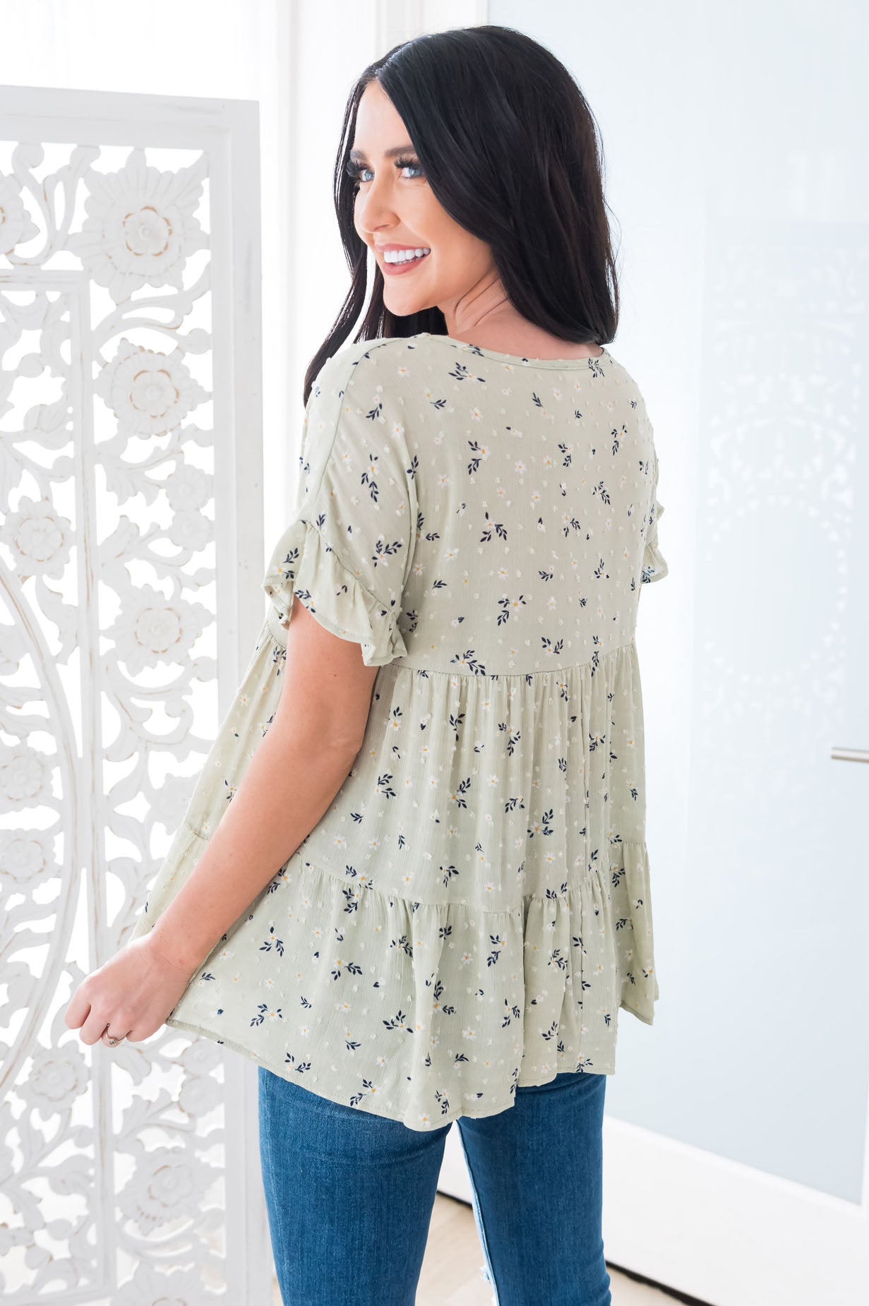 Dainty Daisy Modest Blouse