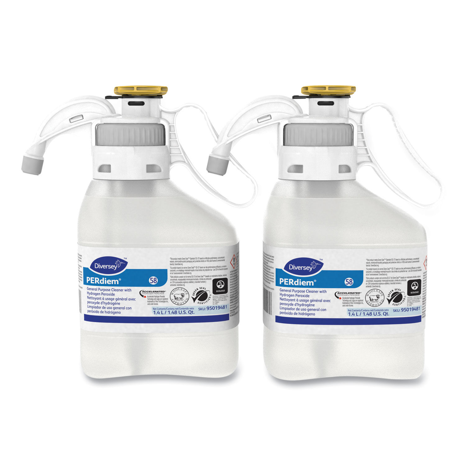 PERdiem Concentrated General Cleaner with Hydrogen Peroxide by Diverseyandtrade; DVO95019481