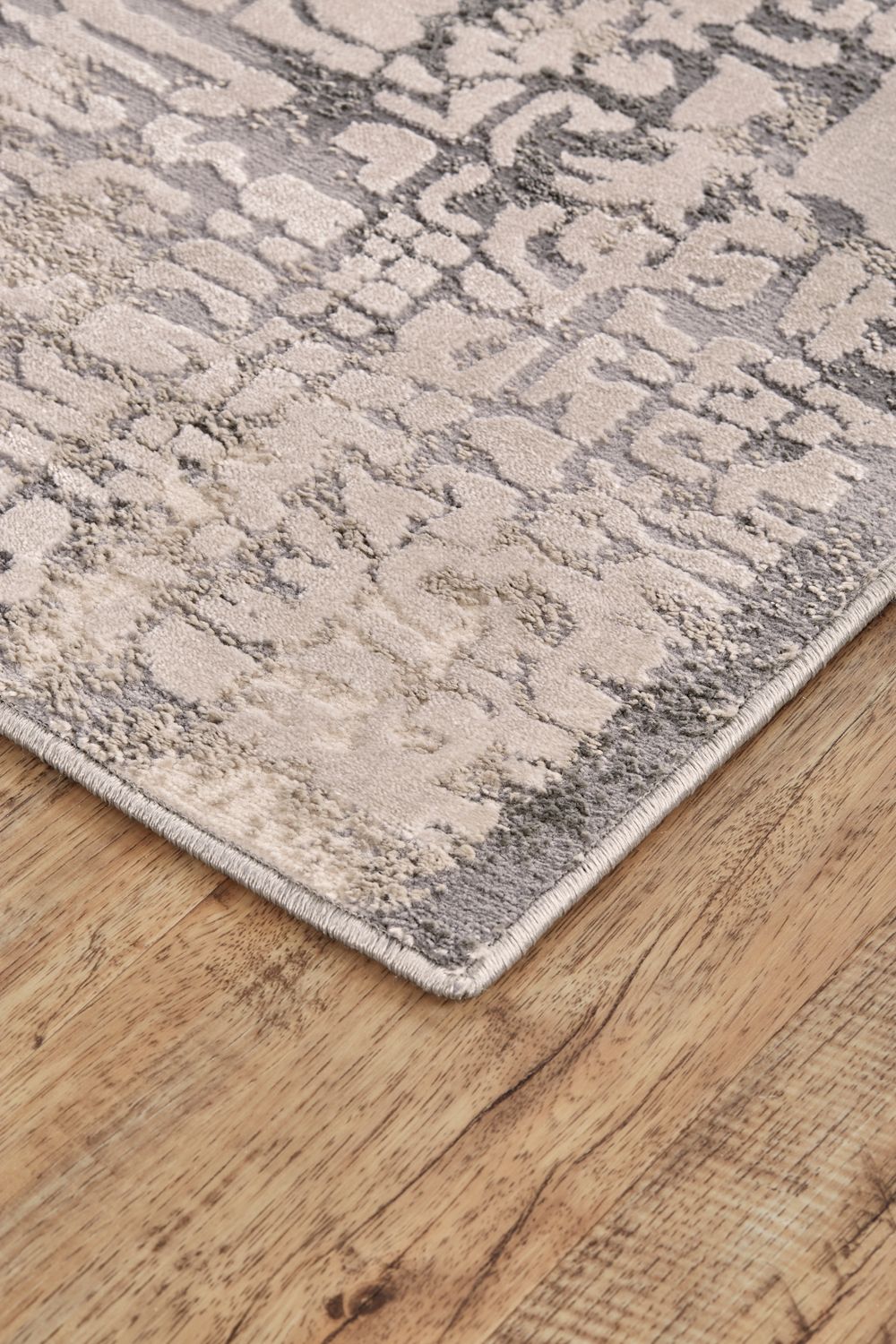 Alexander Steel and Silver Gray Rug by BD Fine