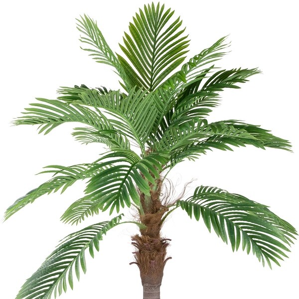 8' Artificial Potted Phoenix Palm Tree