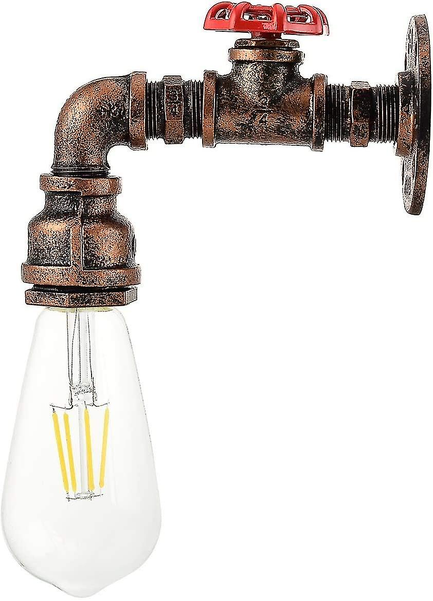 Creative Candle Wall Lamp - Vintage Industrial Retro Water Pipe Wall Lamp For Various Settings