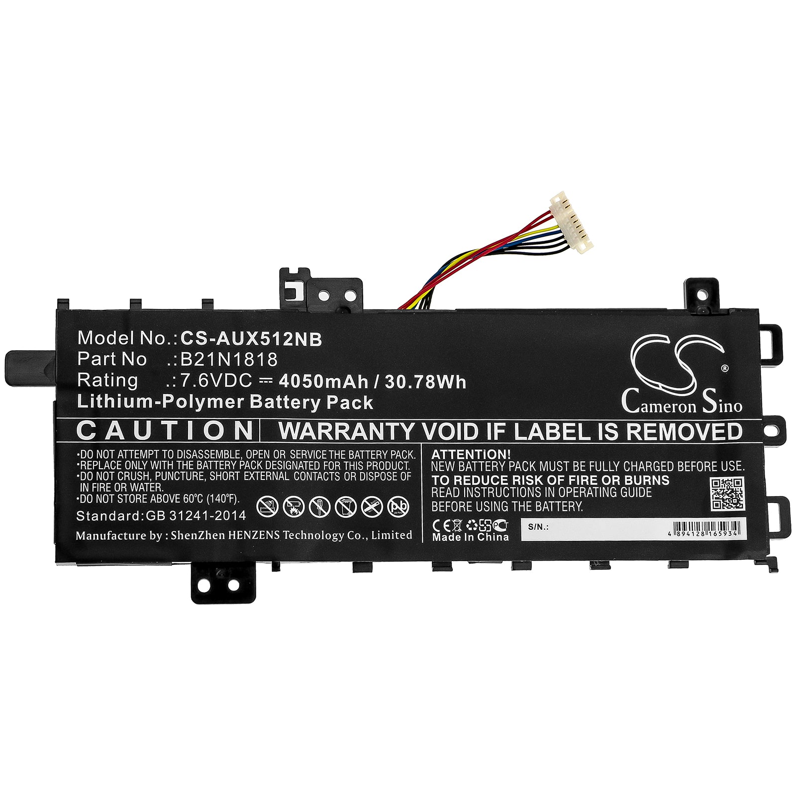 Asus ASUS X712FAGC102T R564DK V5000FA V5000FB Viv Replacement Battery BatteryClerkcom Laptop and Notebook